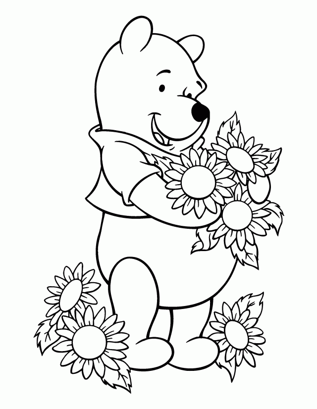 Winnie The Pooh Coloring Pages Online Online Coloring Pages 259223 
