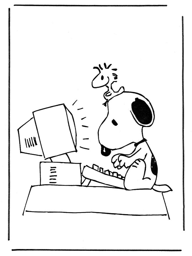 Snoopy Coloring Pages | Coloring Pages To Print