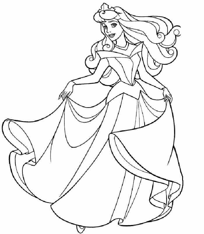 Princess and Lion For Adults | Princesses Coloring Pages 