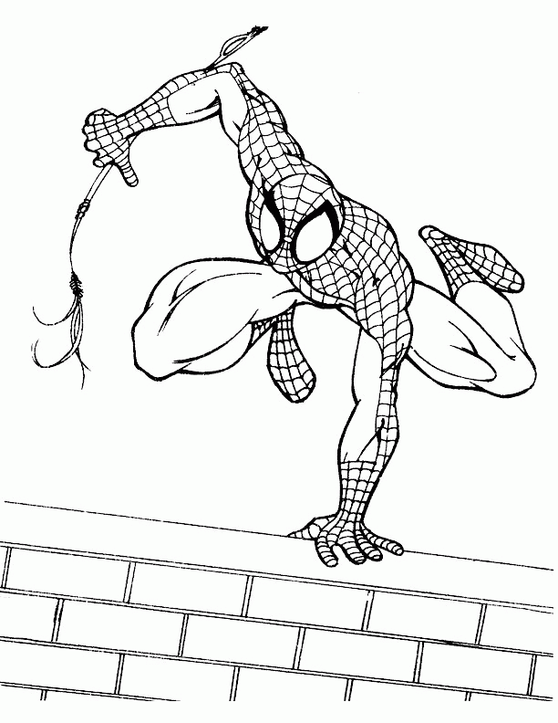 free marvel the amazing spider-man Coloring Pages for kids | Great 