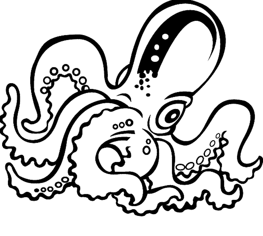 Download Octopus Coloring Page Free Or Print Octopus Coloring Page 