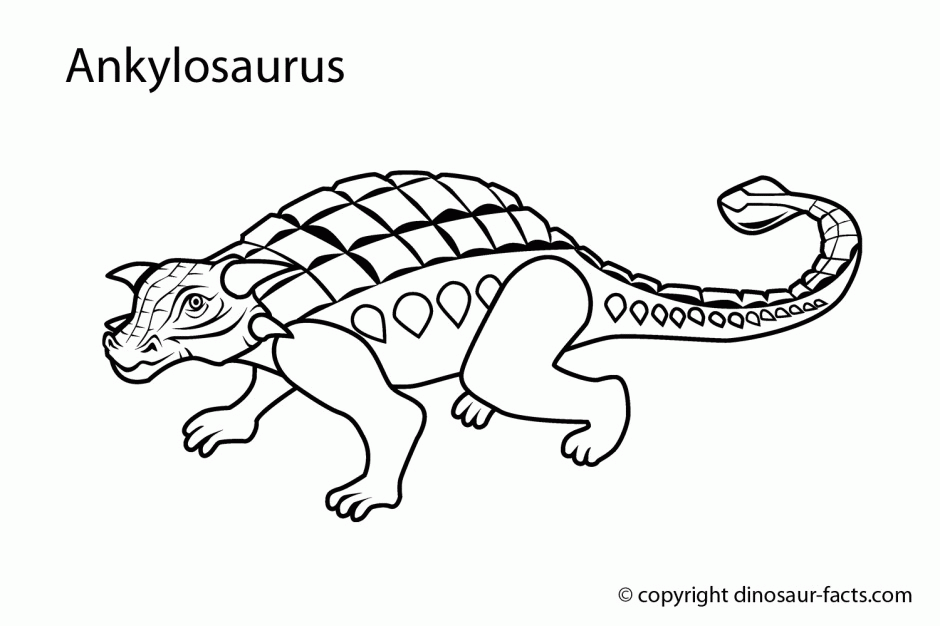 Viewing Gallery For Pteranodon Coloring Page 79258 Ankylosaurus 