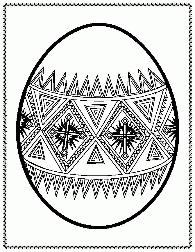 Egg Coloring Pages - Free Printable Coloring Pages | Free 