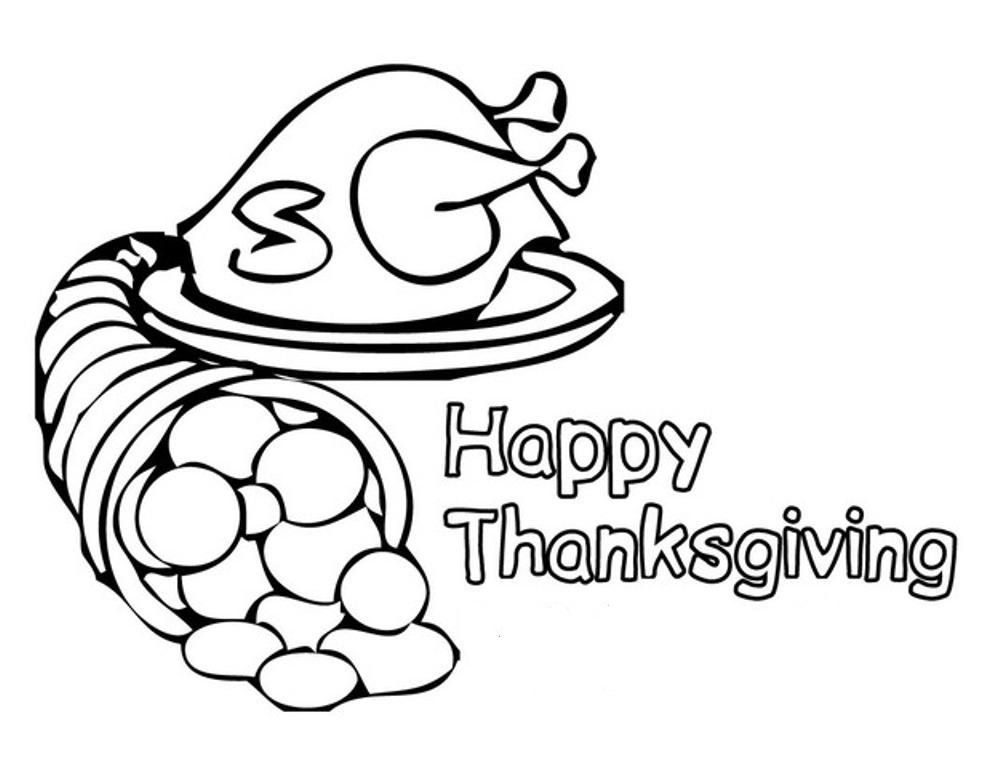 Thanksgiving Coloring Pages Printables - Free Coloring Pages For 
