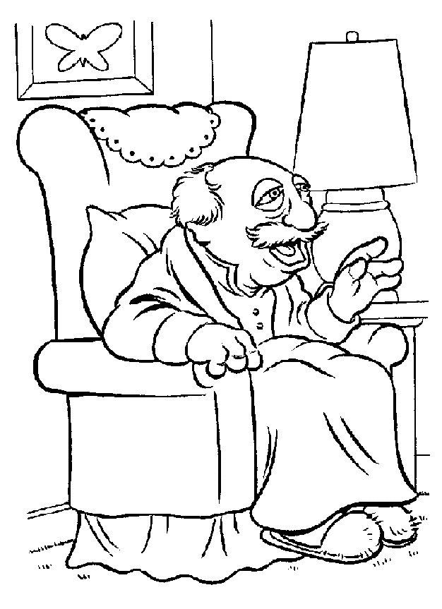 Coloring Page - Muppet show coloring pages 7
