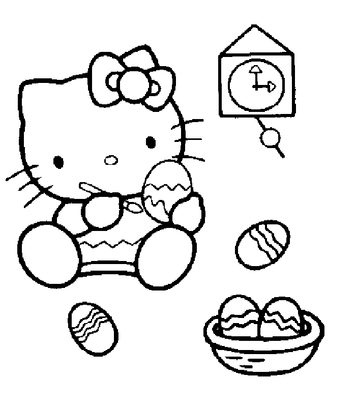 Free Easter Coloring Pages Photograph | easter4