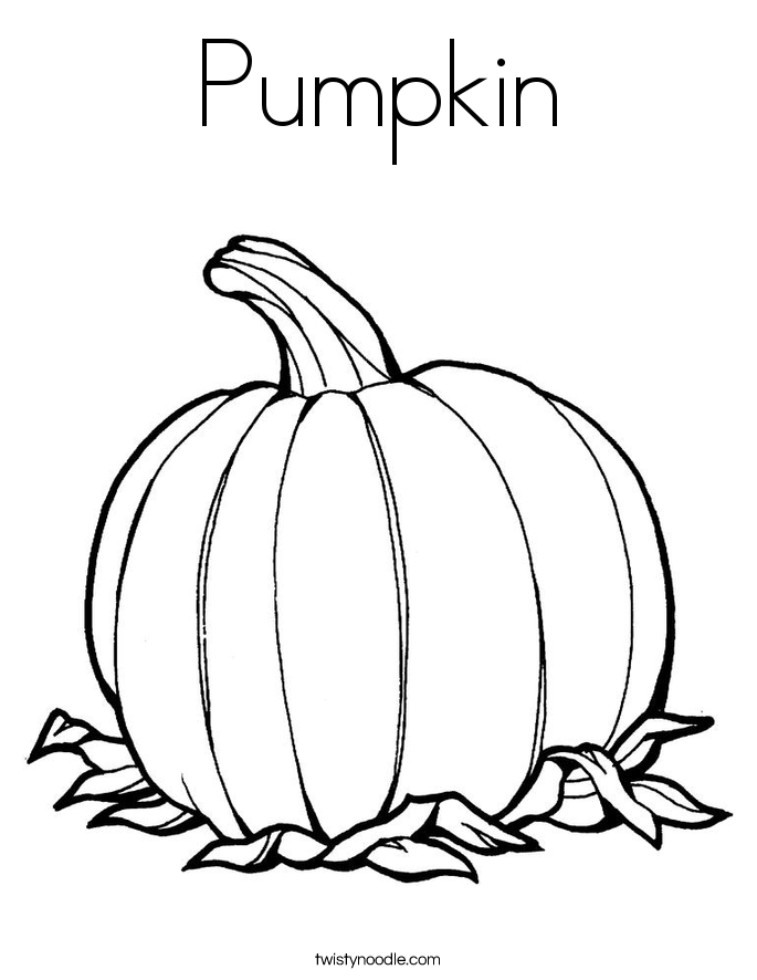 Pumpkin Color Pages | Coloring Pages