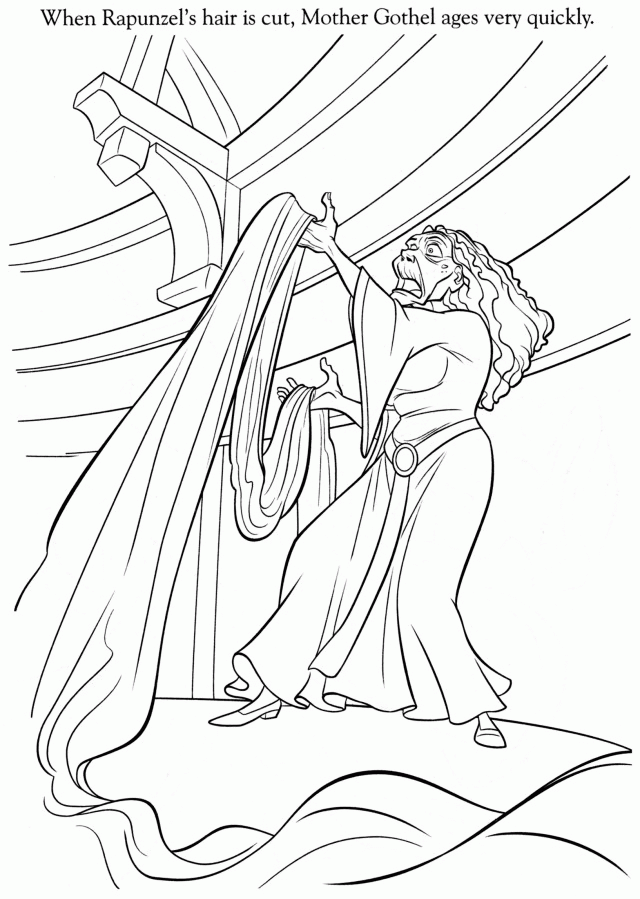Coloring Pages Awesome Rapunzel Coloring Pages Coloring Page Id 