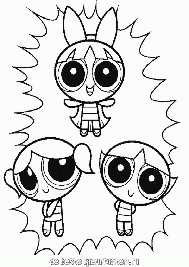 Ppg Cartoons Coloring Pages Amp Coloring Book 2014 | Sticky Pictures