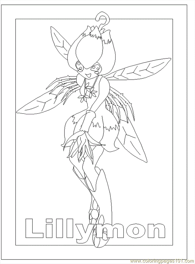 Coloring Pages Digimon Coloring Pages 68 (Cartoons > Digimon 