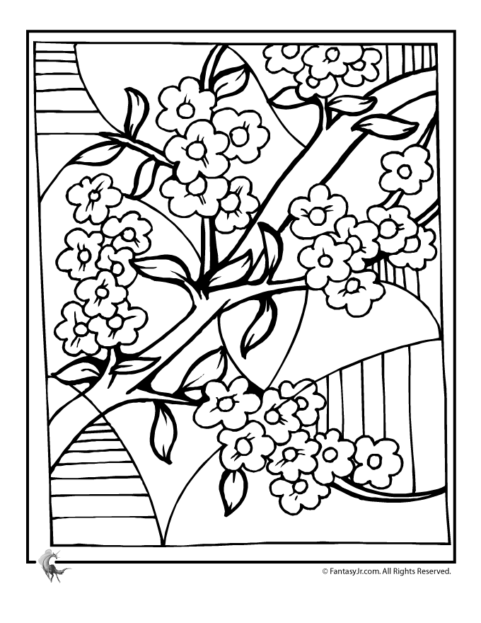 Japanese Coloring Pages - Coloring Home