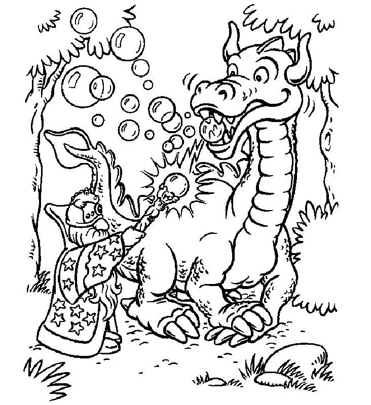 Dragons Coloring Pages 12 | Free Printable Coloring Pages 