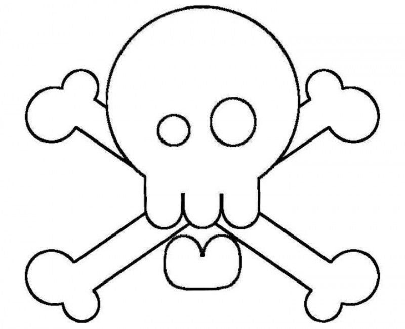 Skull Coloring Pictures - HD Printable Coloring Pages