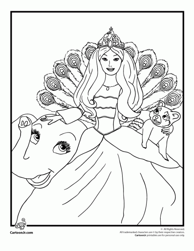 Print And Coloring Pages barbie | Printable Coloring Pages