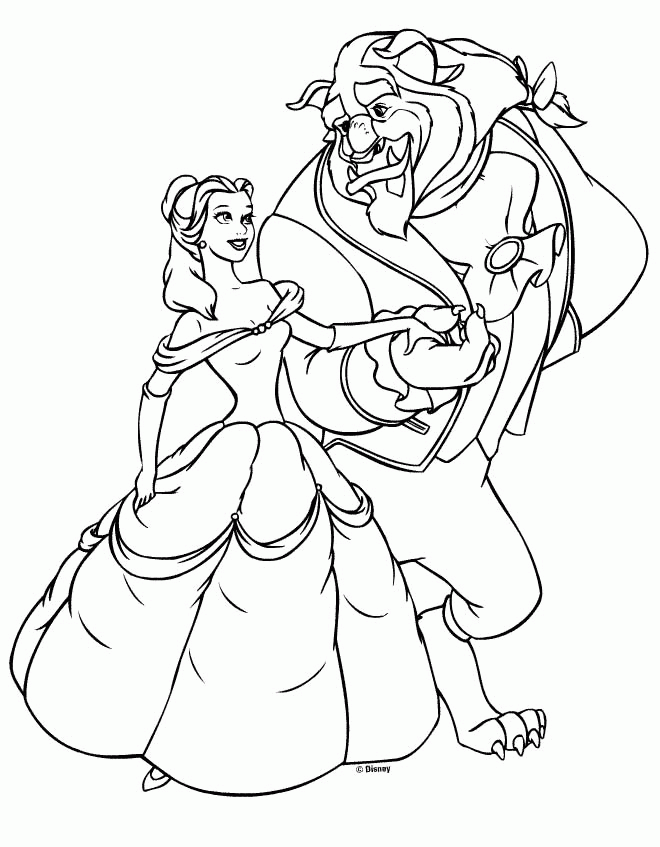 Belle Princess Disney coloring pages | | Color Printing|Sonic 