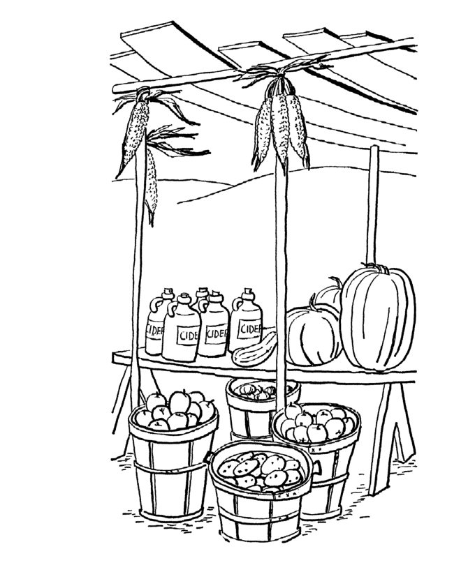 Harvest Coloring Pages 213 | Free Printable Coloring Pages