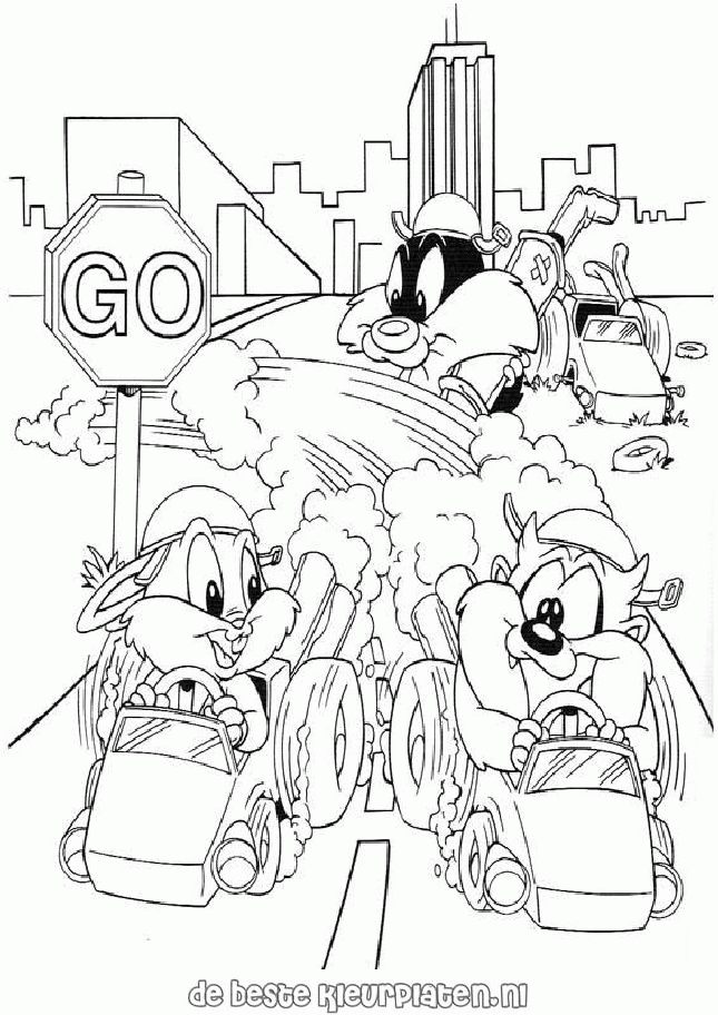tiny toon Colouring Pages (page 3)