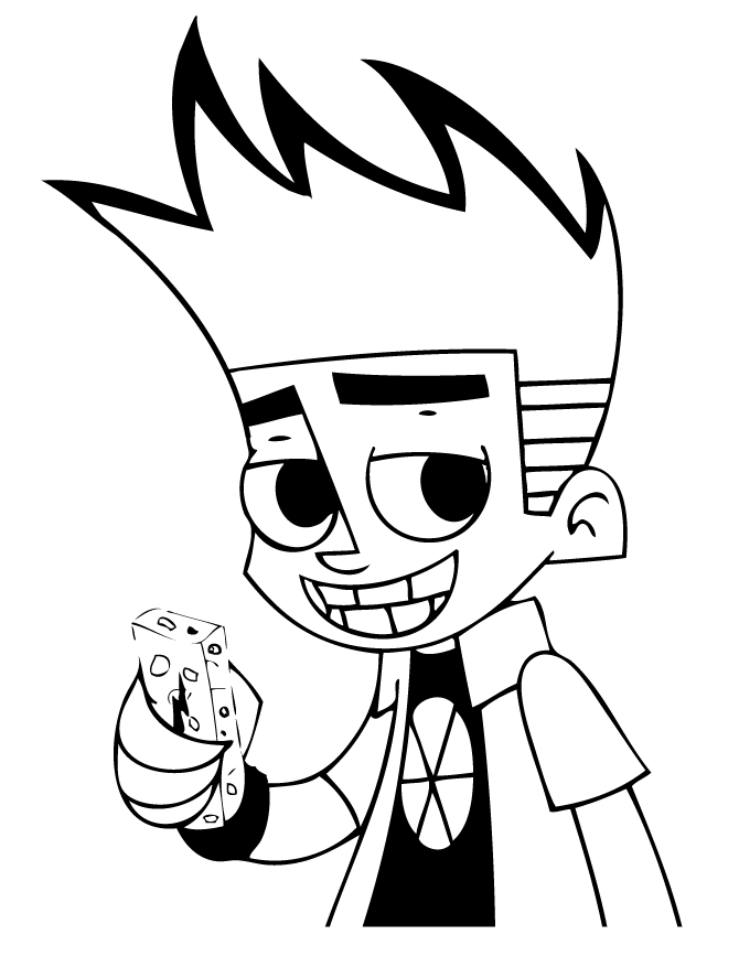 Free Johnny Test Coloring Pages - Coloring Home