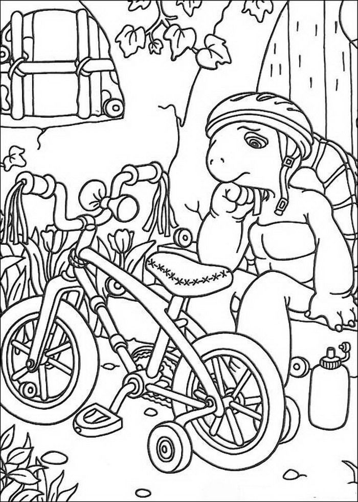 Coloring Page - Franklin coloring pages 16