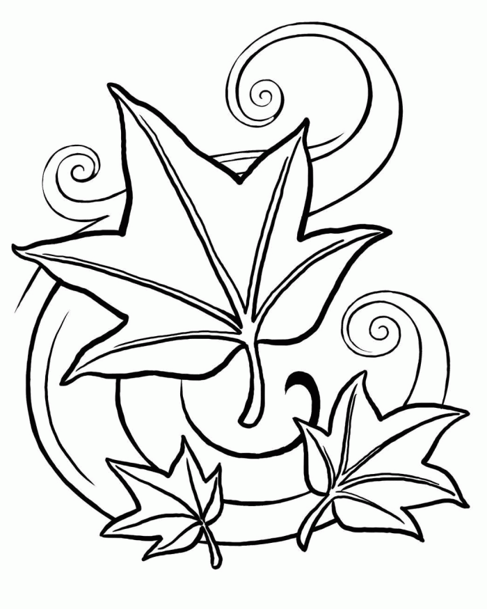 Adult Coloring Pages Picture For Fall | 99coloring.com