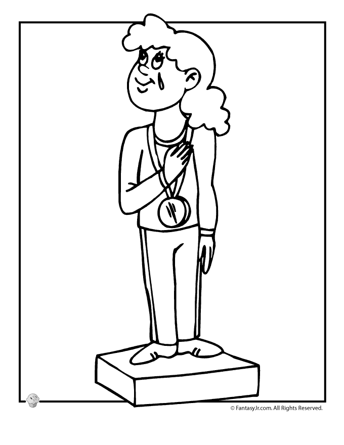 Special Olympics Coloring Pages 9 | Free Printable Coloring Pages