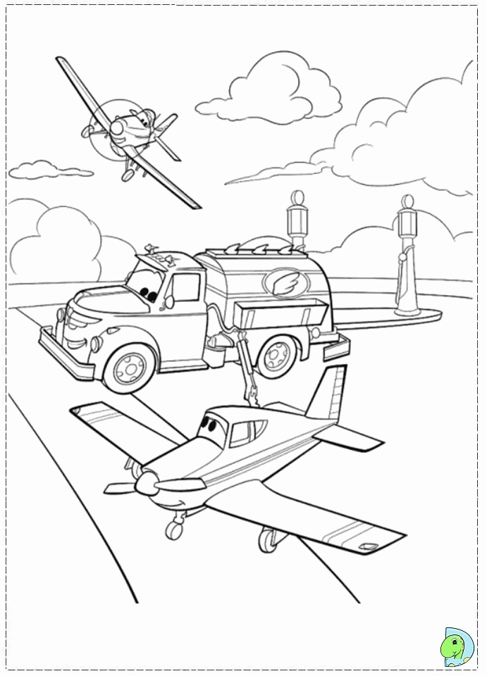 disney plane Colouring Pages (page 3)