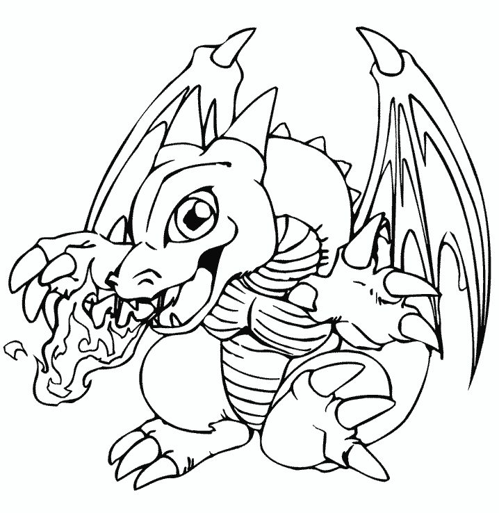 ferno thefire dragon Colouring Pages (page 3)