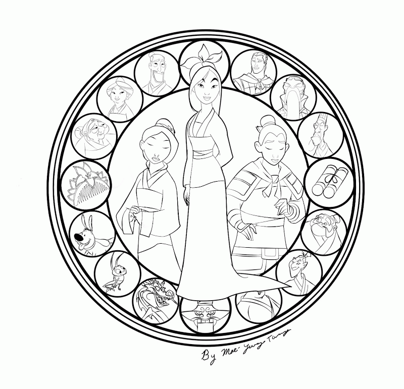 Large Disney Coloring Pages