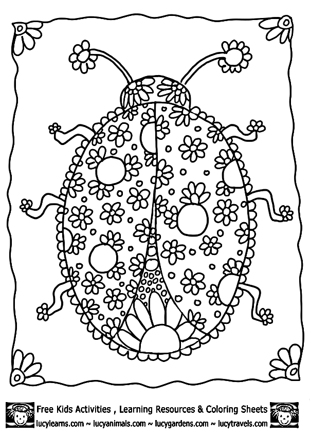 Detailed Coloring Pages