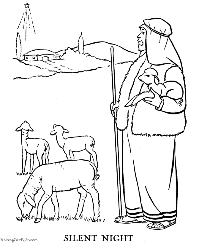 The Christmas Story coloring pages - 03!