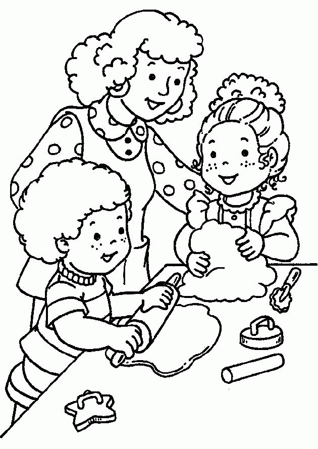 Coloring pages kindergarten - picture 16
