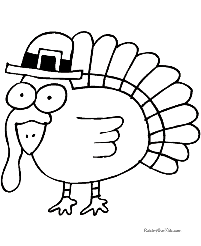 preschool thanksgiving coloring pages to print