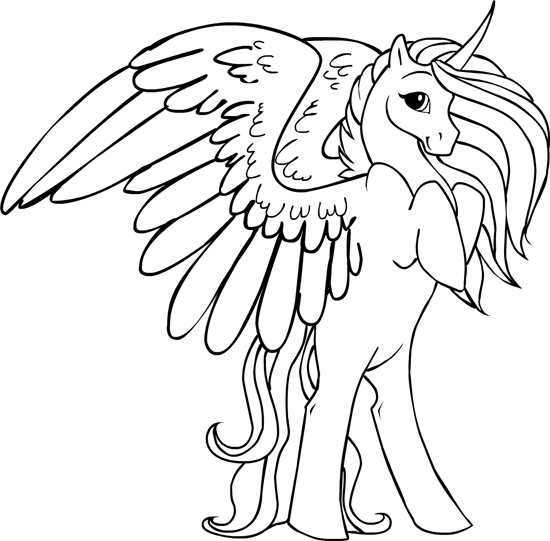 Unicorn Coloring Pages - Free Printable Coloring Pages for Kids