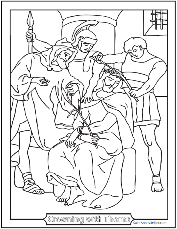 40+ Rosary Coloring Pages ❤️ Joyful, Sorrowful, And Glorious Mysteries
