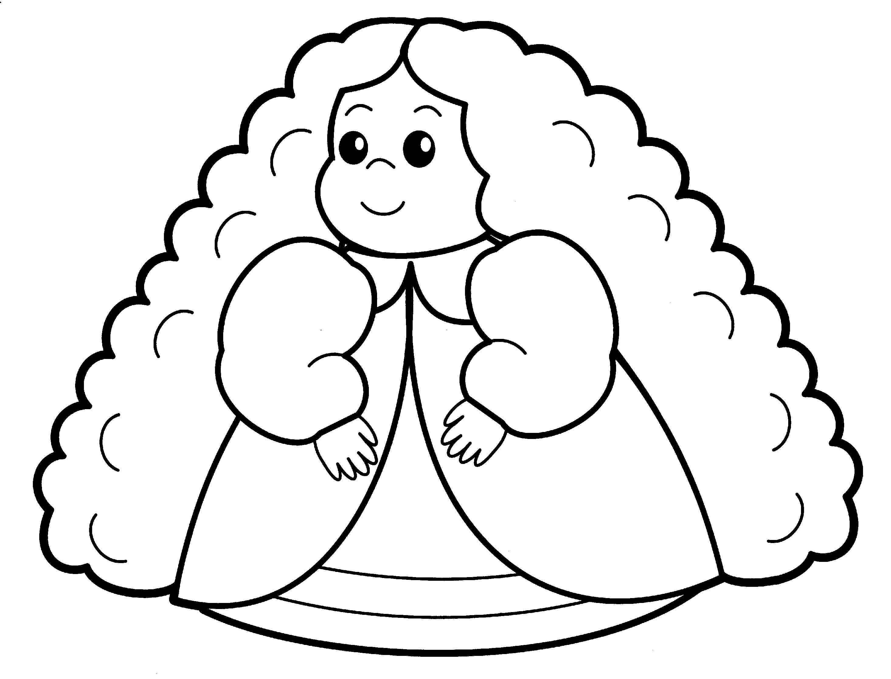 Little people coloring pages for babies 41 / Little people / Kids ...