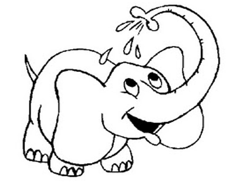 elephant coloring pages by arianna – Free Printables