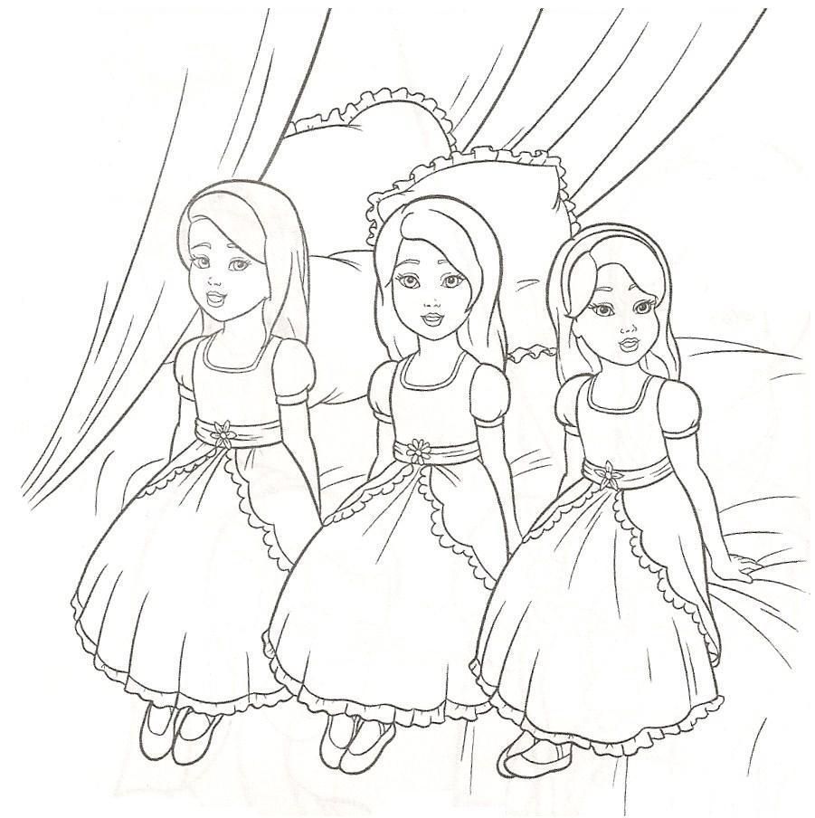 Amazing of Good Barbie Princess Coloring Page By Barbie C #368