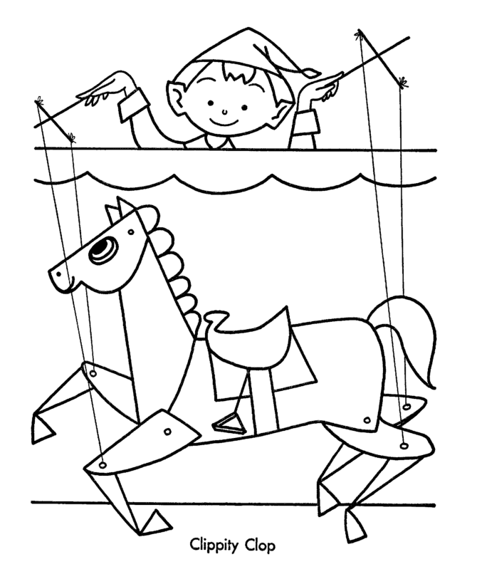 Animal Puppet Coloring Pages - Coloring Pages For All Ages