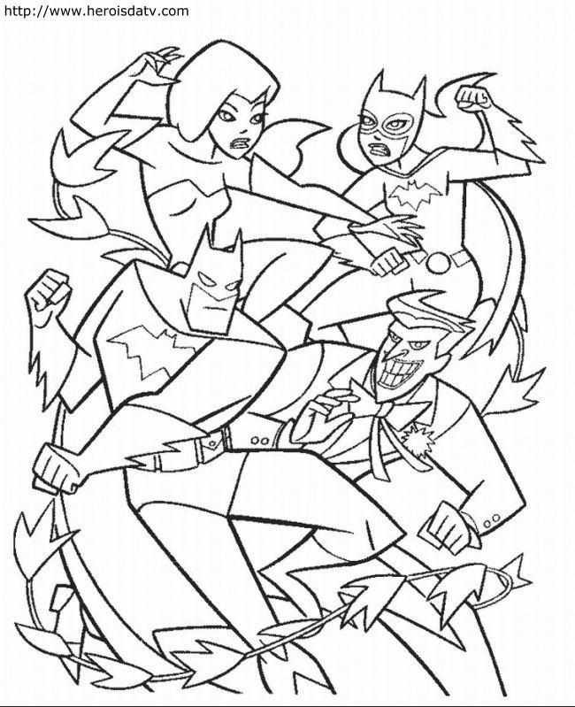 Justice League Coloring Pages To Print - Coloring Home