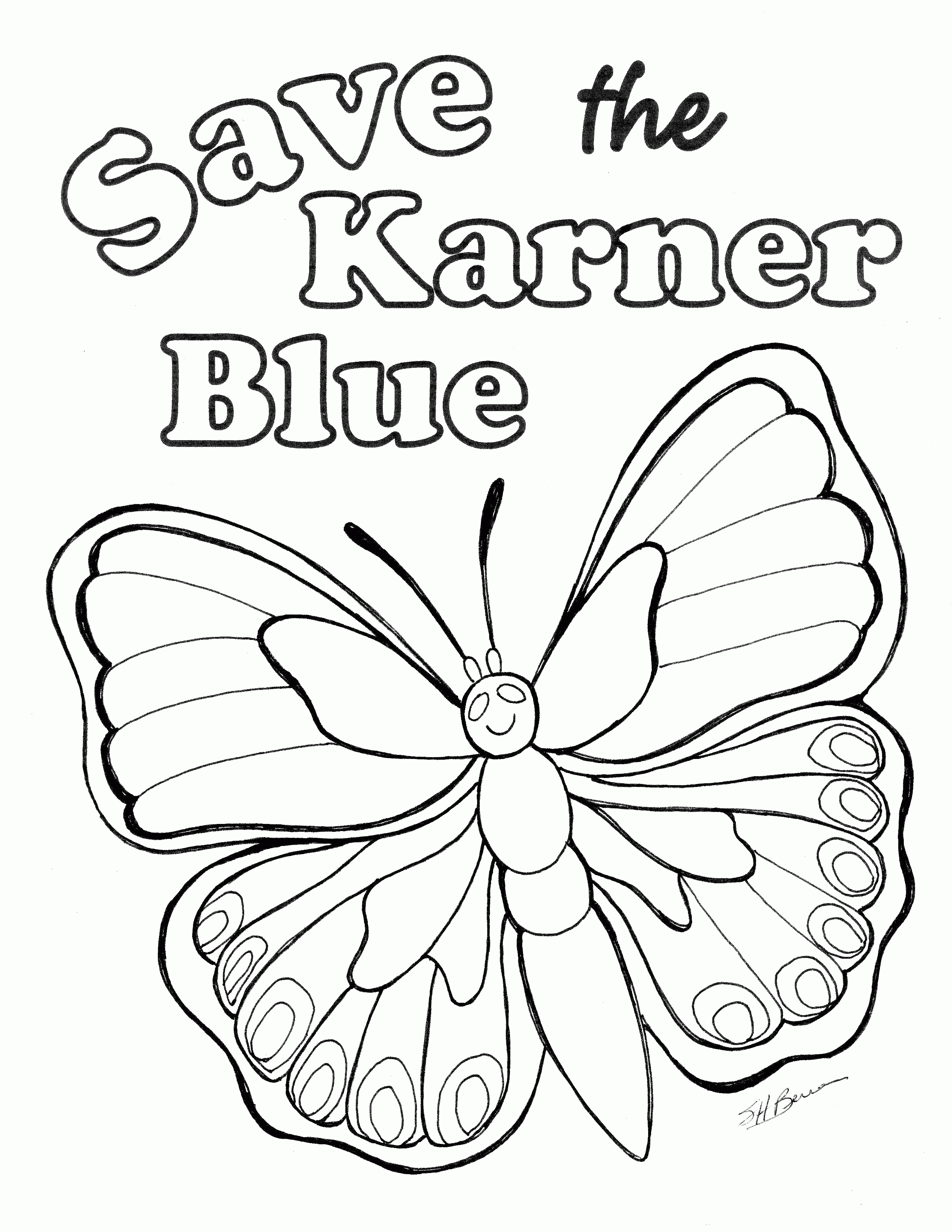 Coloring Pages Easy Ecology - Coloring Home