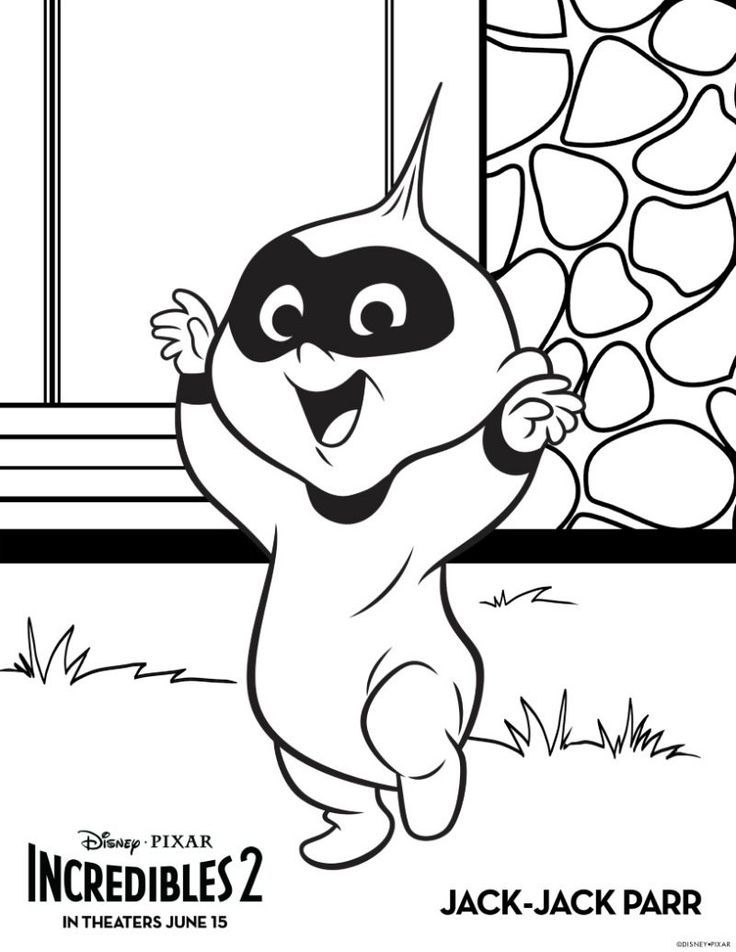 Jack Jack Coloring Pages - Coloring Home