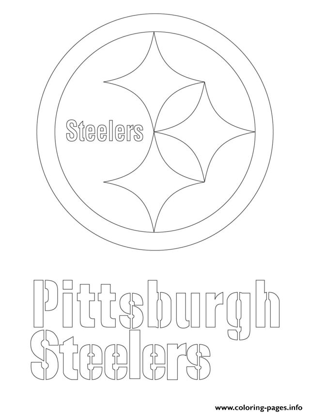 Print pittsburgh steelers logo football sport coloring pages | Pittsburgh  steelers logo, Pittsburgh steelers crafts, Sports coloring pages