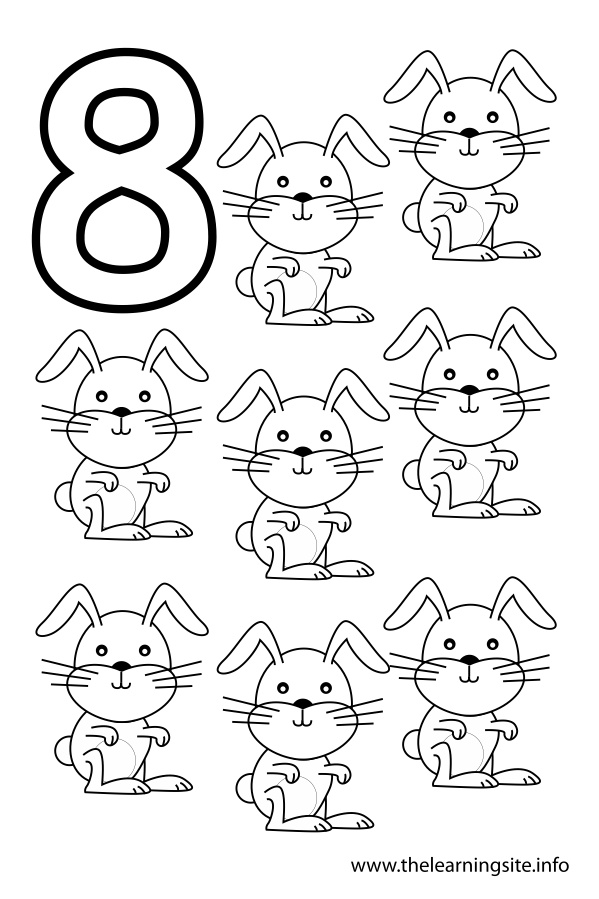Number 8 Coloring Page - Get Coloring Pages