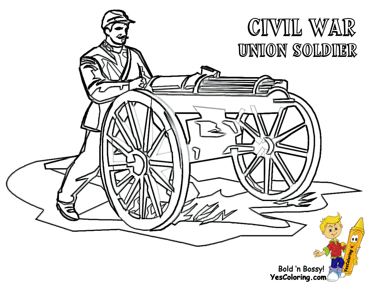 Revolutionary War Coloring Page - Coloring Pages for Kids and for ...