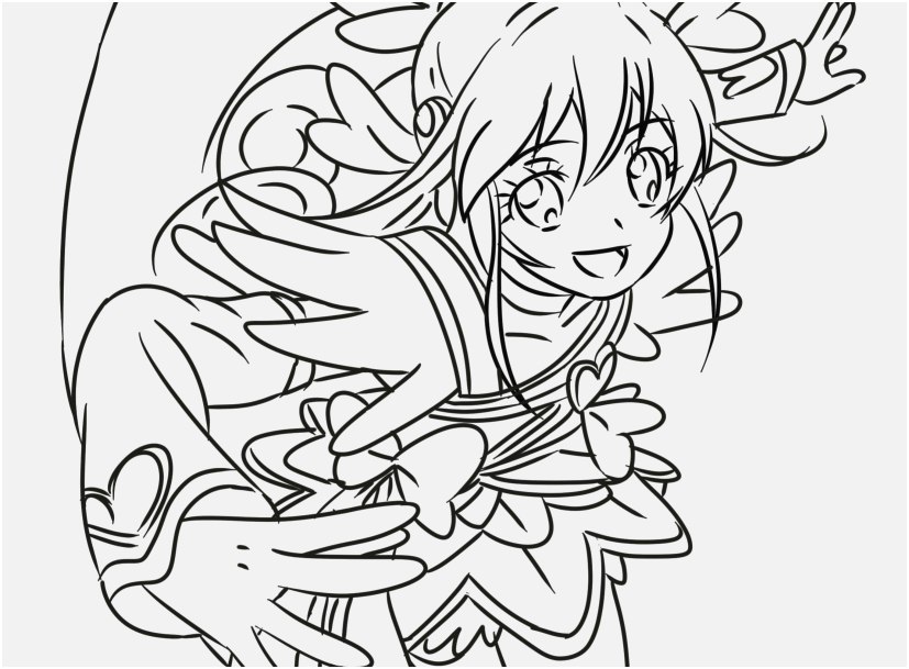 All Coloring Pages Collection New Glitter force Doki Doki Coloring ...