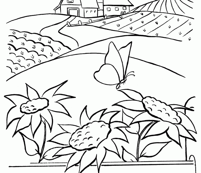 Download Farms Coloring Pages - Coloring Home