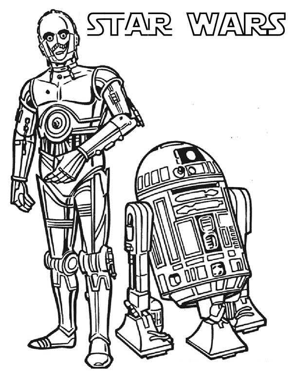 R2d2 Free Coloring Pages