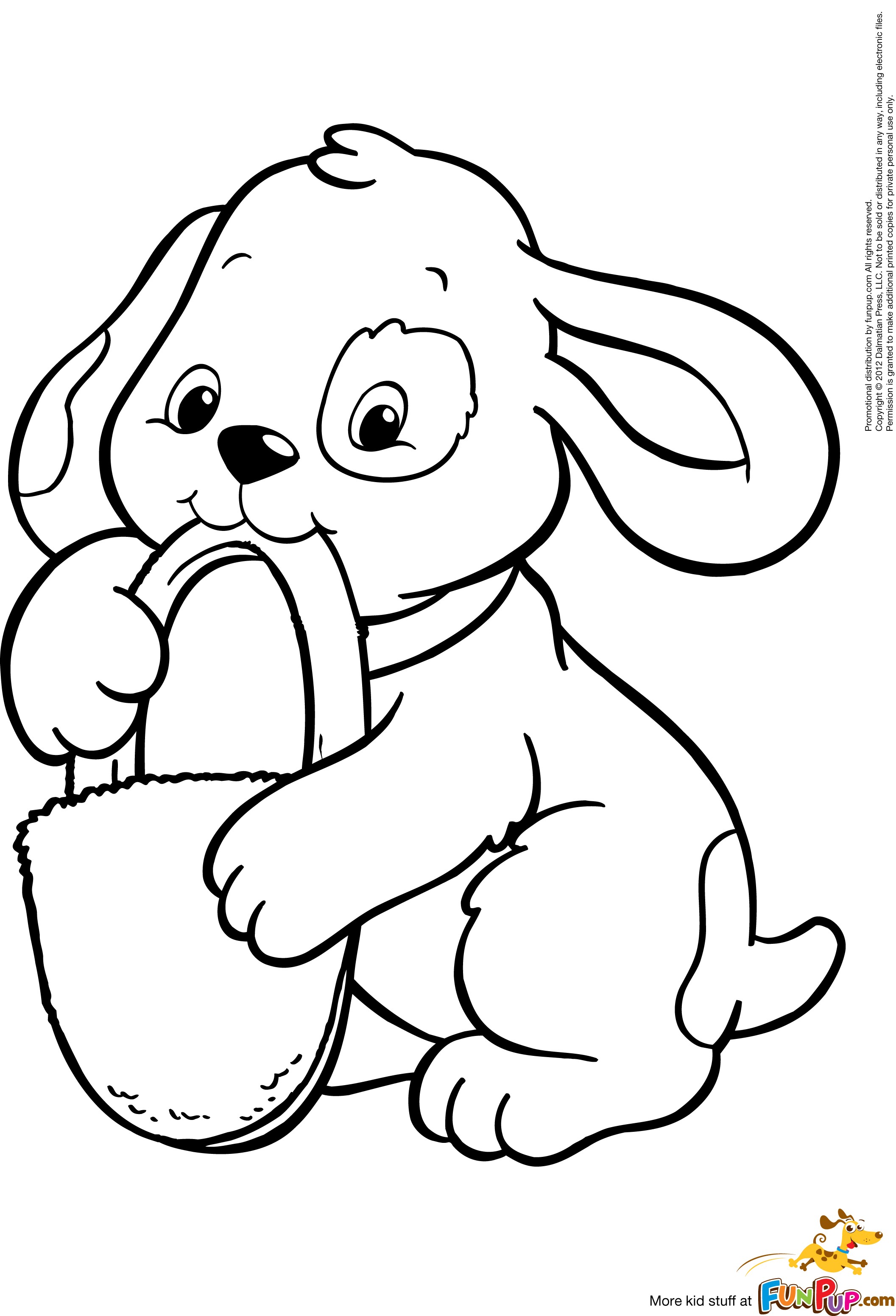 Puppy Coloring Pages - Printable Free Coloring Pages