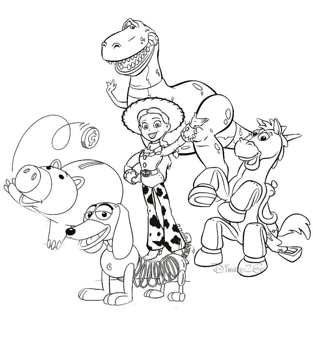 COLORING PICTURES PAGES .COM | Toy story coloring pages ...