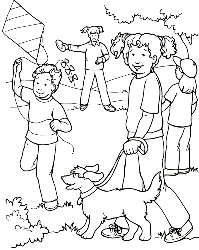 Love Each Other - Coloring Page